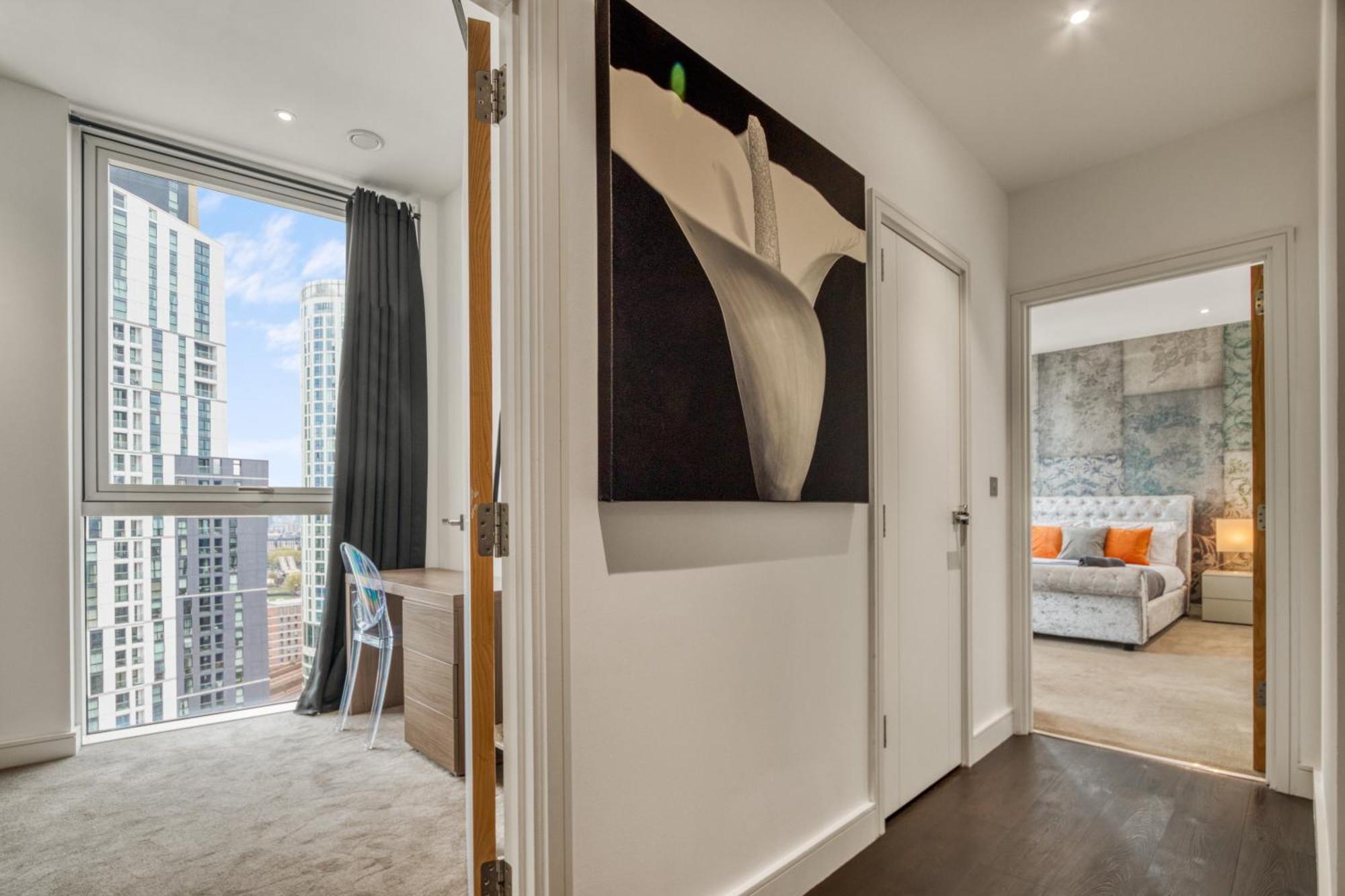 伦敦Stunning 360º View Luxurious Penthouse公寓 外观 照片