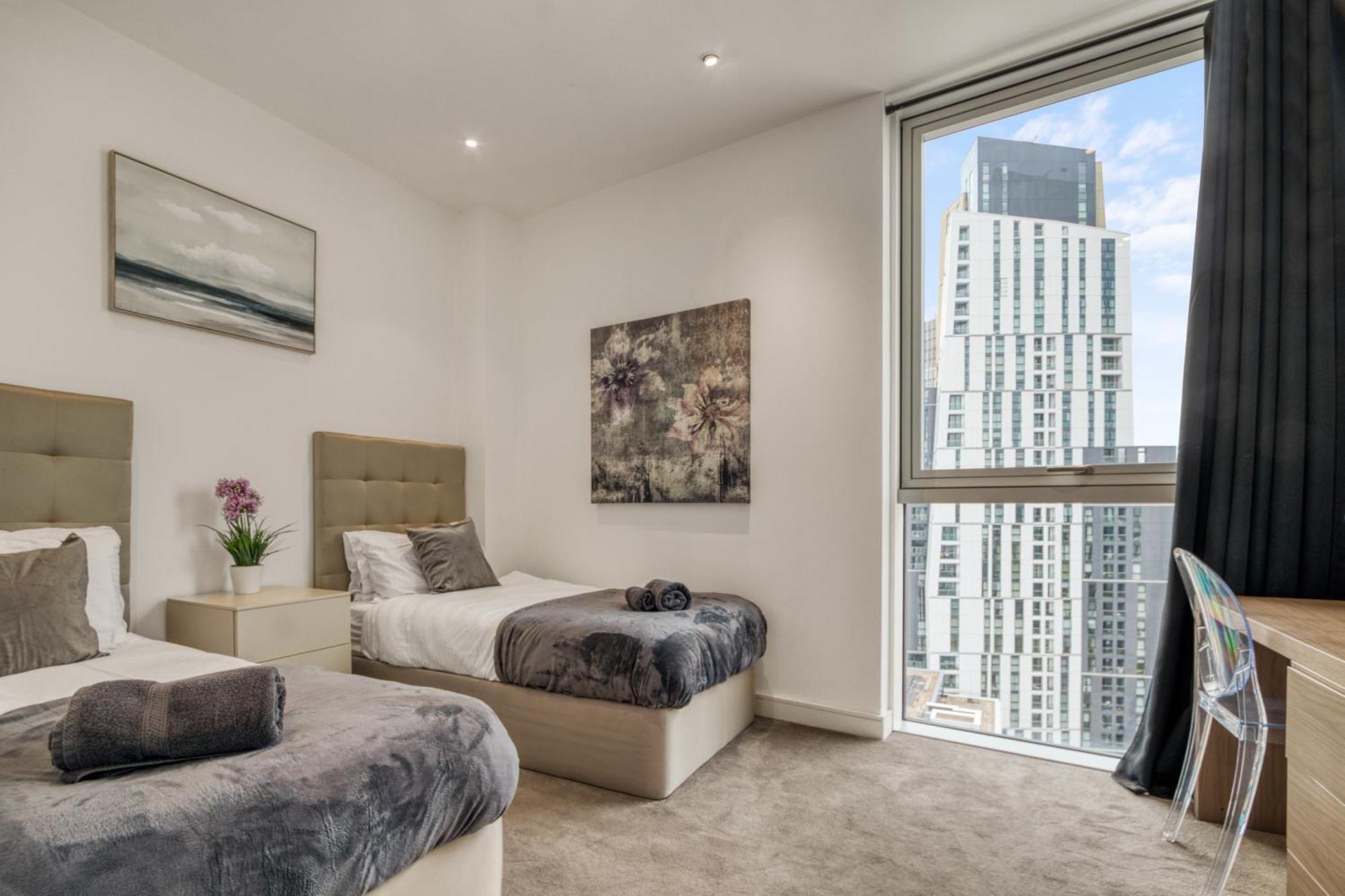 伦敦Stunning 360º View Luxurious Penthouse公寓 外观 照片
